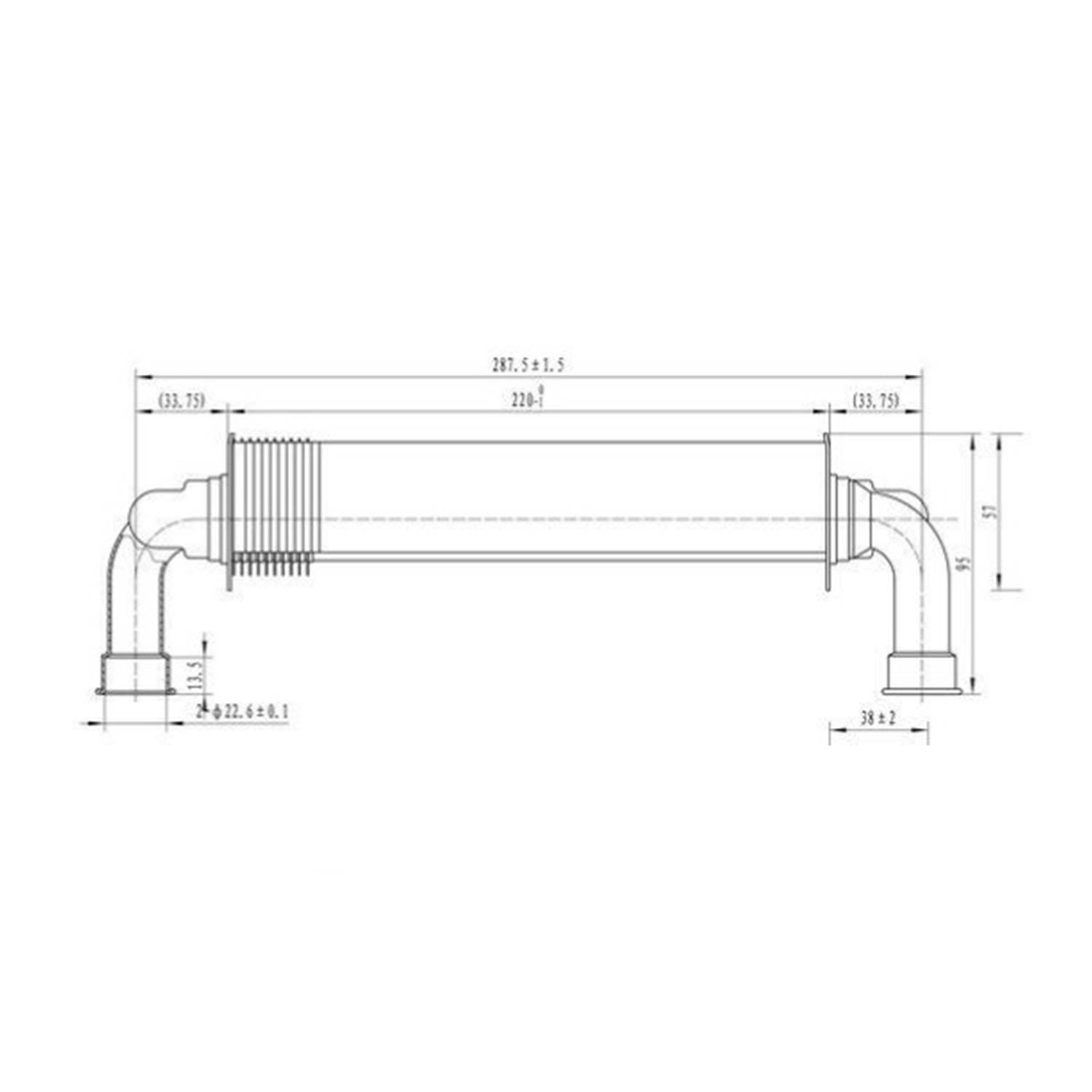 Protherm Lynx Kombi Ana Eşanjör 220mm 11288341500