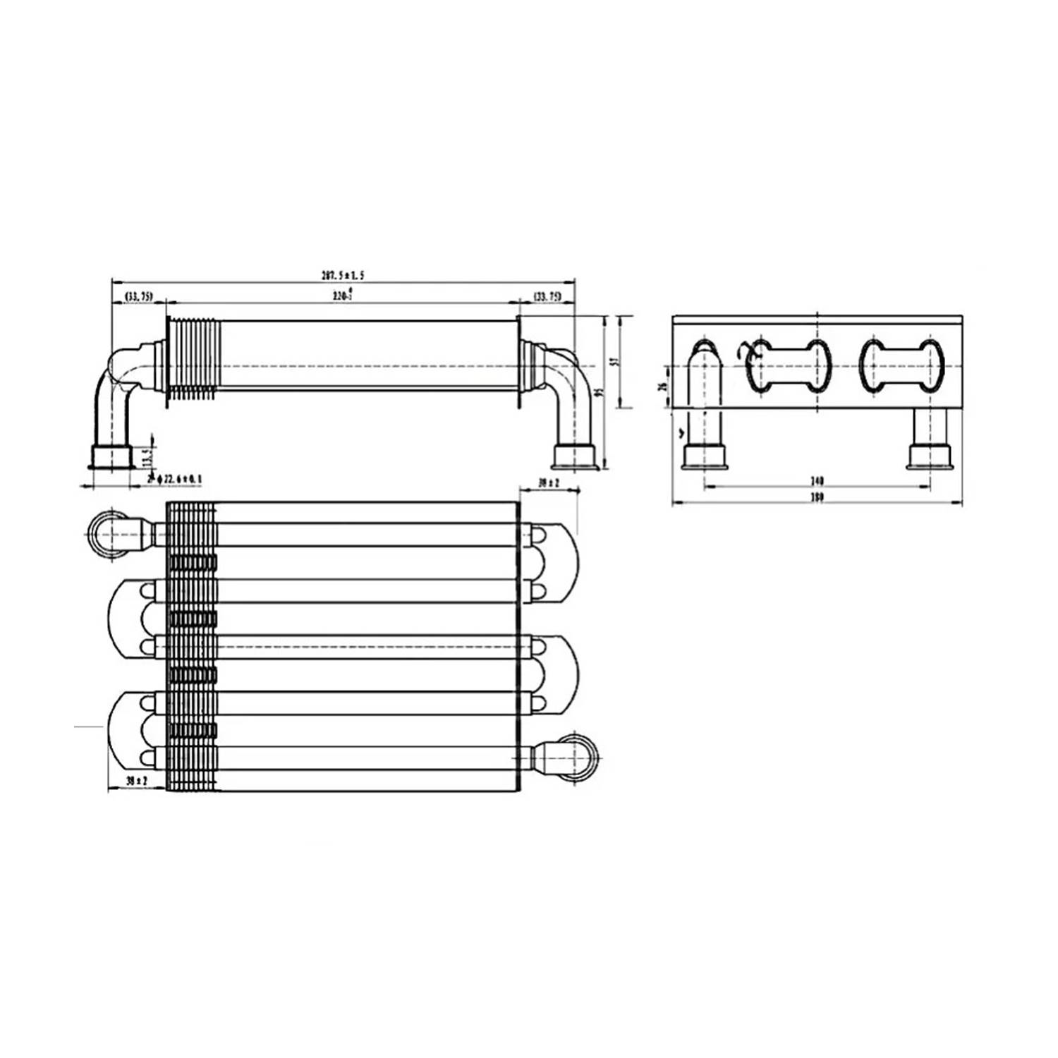 Protherm Lynx Kombi Ana Eşanjör 220mm 11288341500