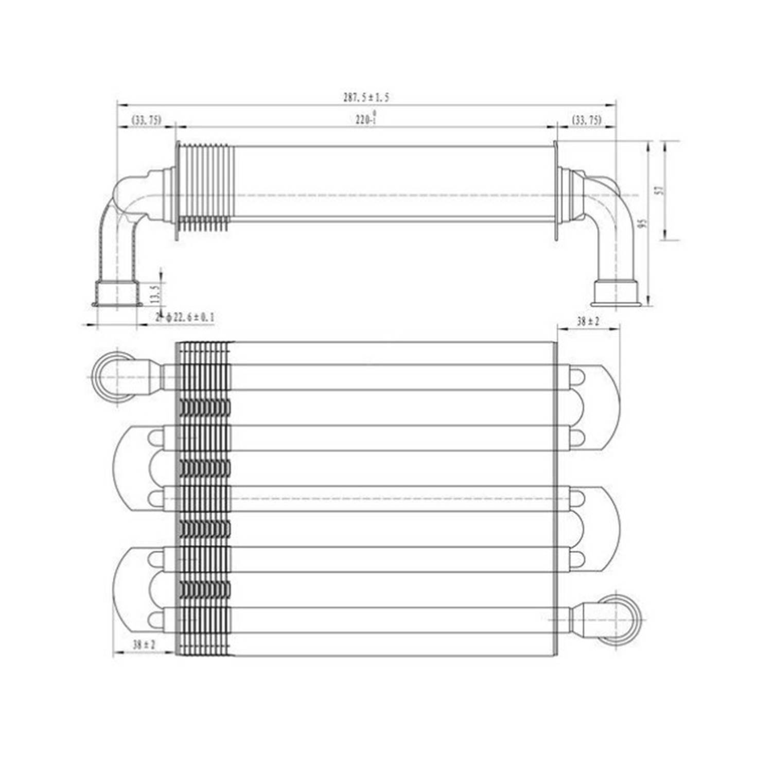 Protherm Lynx Kombi Ana Eşanjör 220mm 11288341500