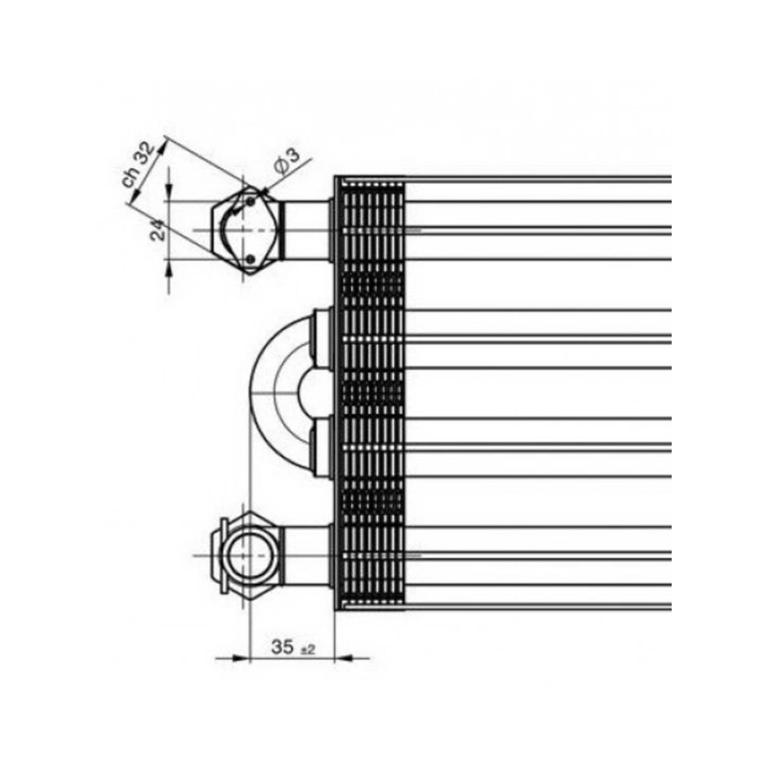 Eca Mono 28Kw - Herman Kombi Ana Eşanjör 290 mm 11288342600