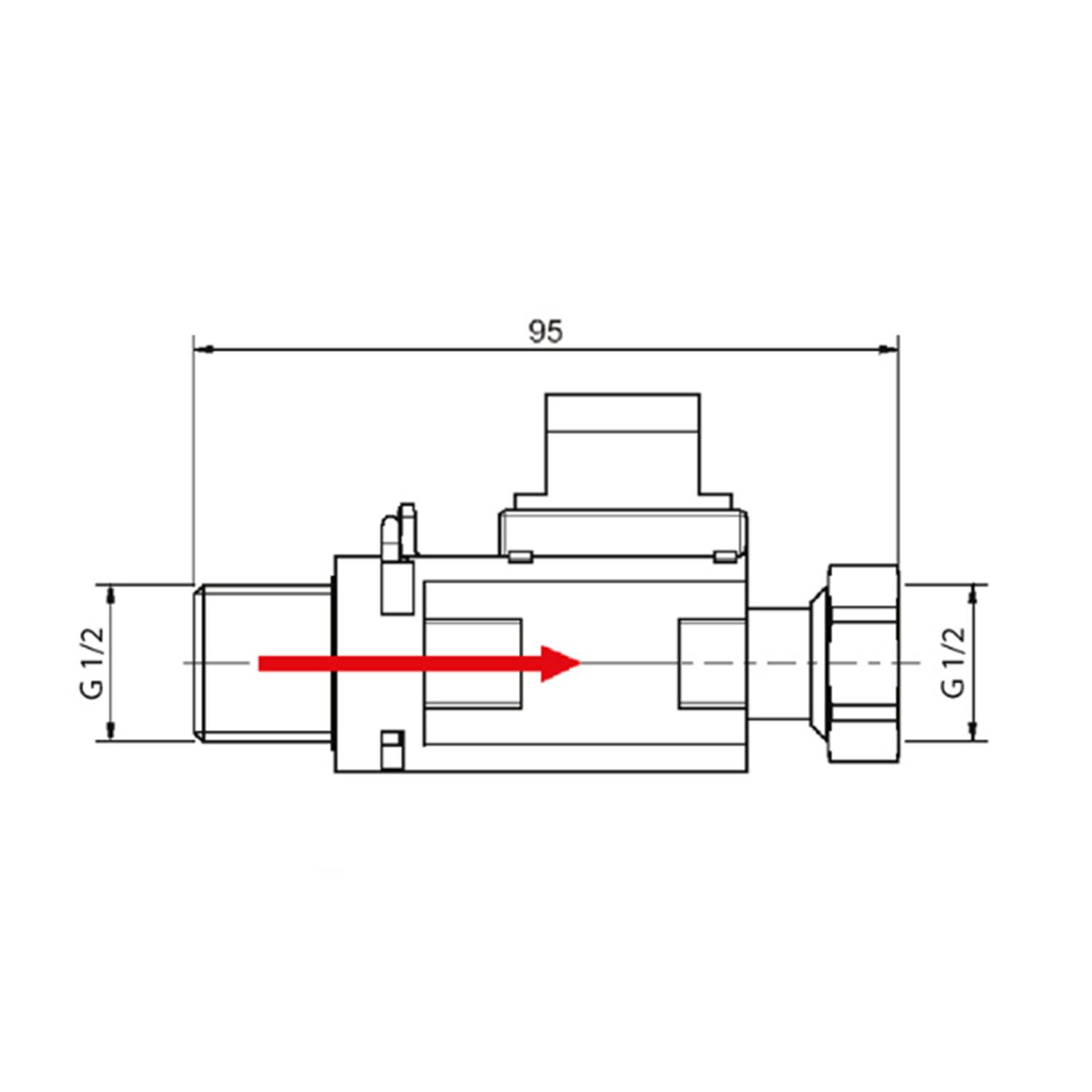 Demirdöküm Compact Su Akış Şalteri GTE İtalyan 11298146450