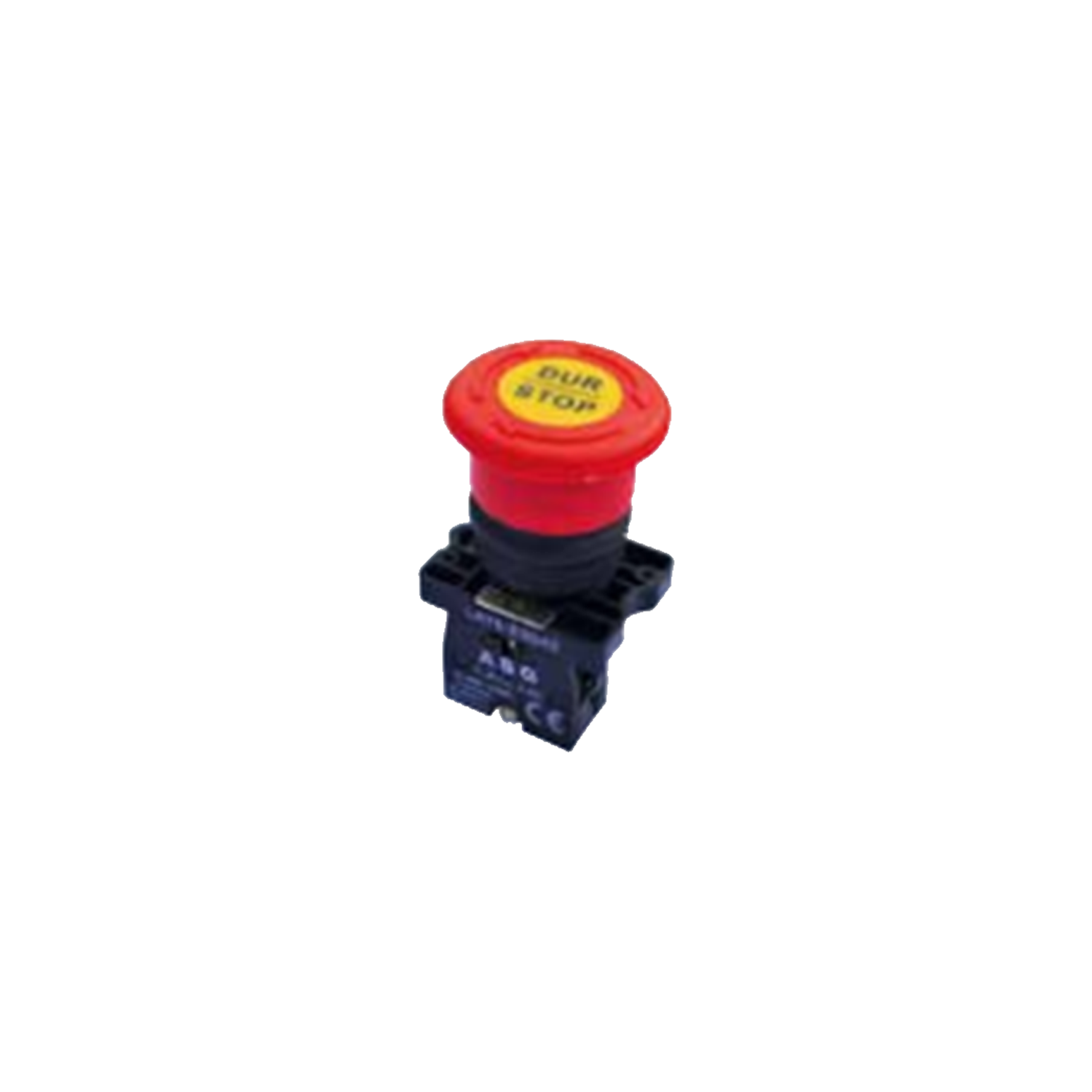 40 mm Kafa Mantar Buton Bas-Çevir (Dur-Stop Etiketli) 3A / 240 V AC, IP 44 19994146600