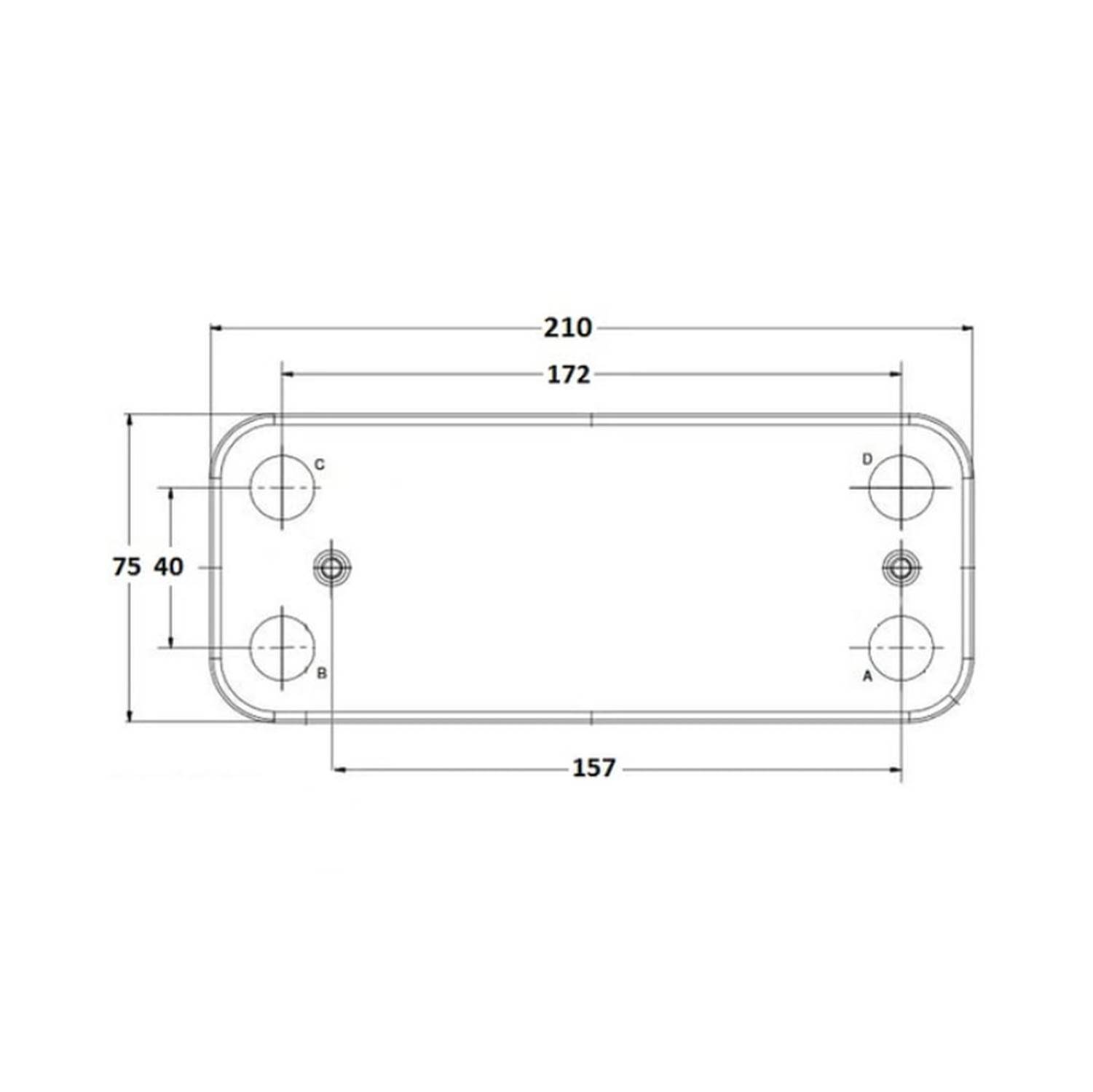 Beko BK YP LCD Combi Plate Heat Exchanger