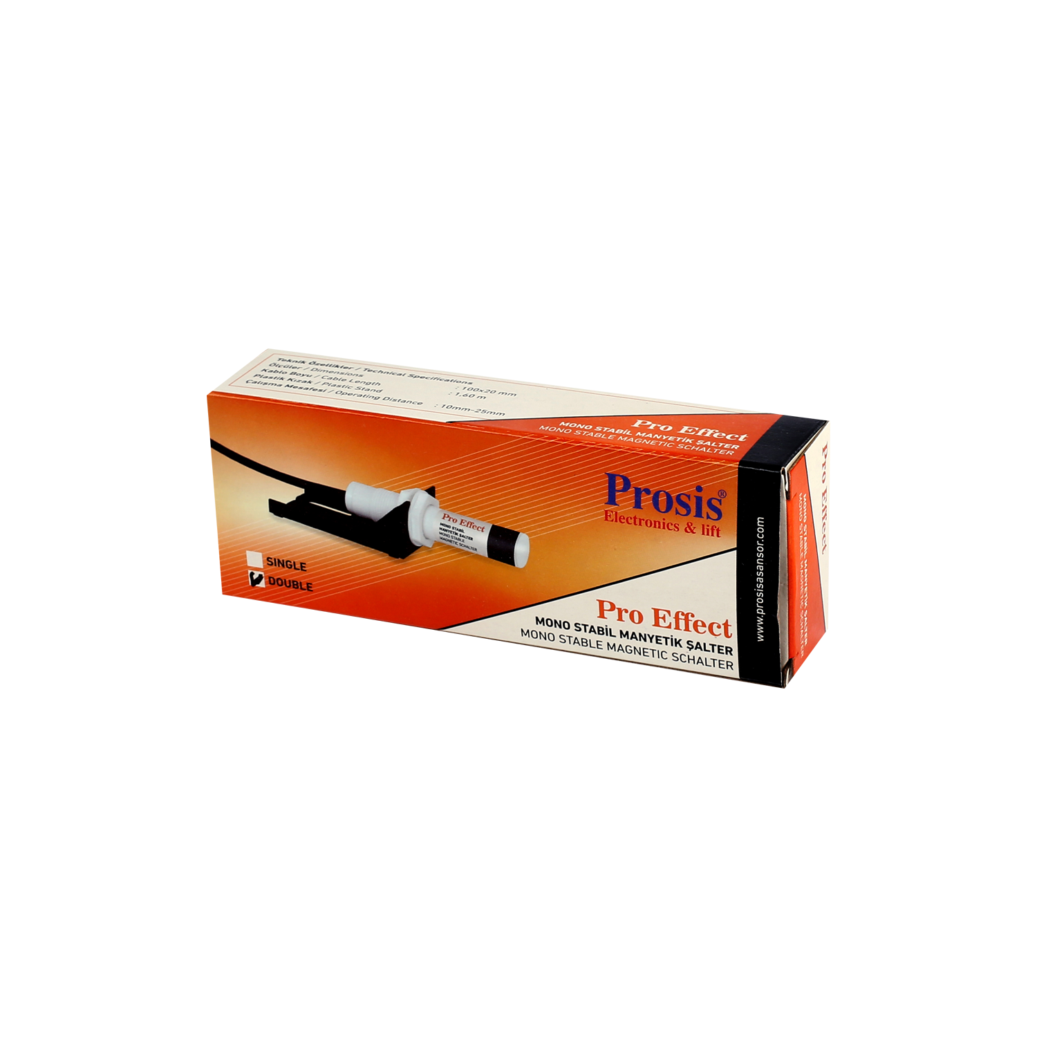 Pro Effect Monostabil Manyetik Şalter Double 19910148700