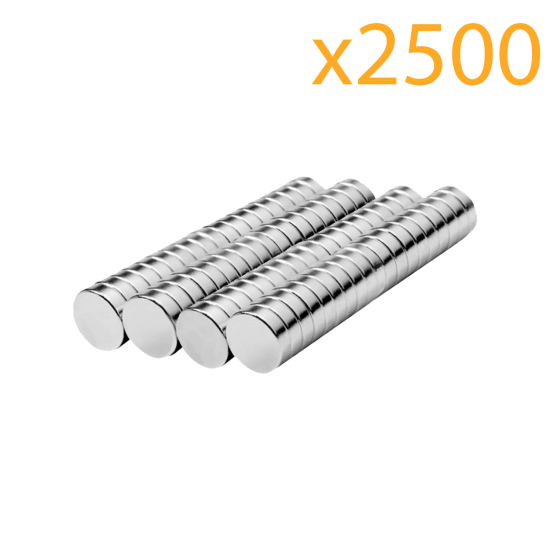 Neodyum Mıknatıs D5*1mm 2500’lü paket